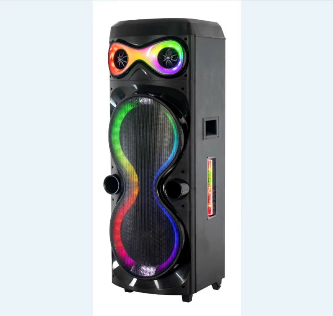 Колонка караоке CH-2128, музыкальный центр, с микрофоном и аккумулятором