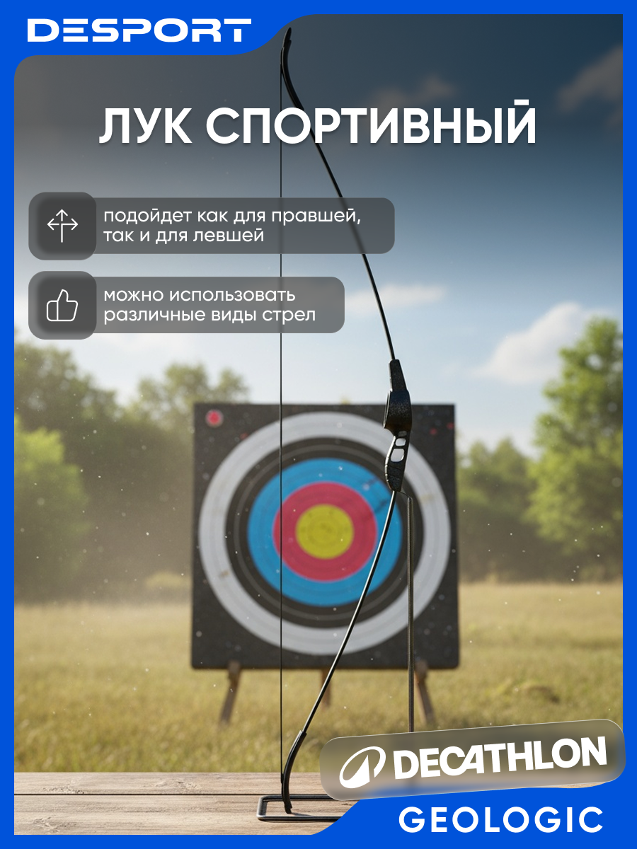 Лук спортивный черный Geologic Discovery 100