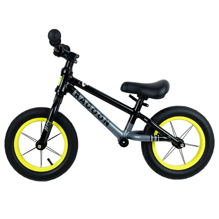 Беговел Tech Team Racoon 12 black/yellow