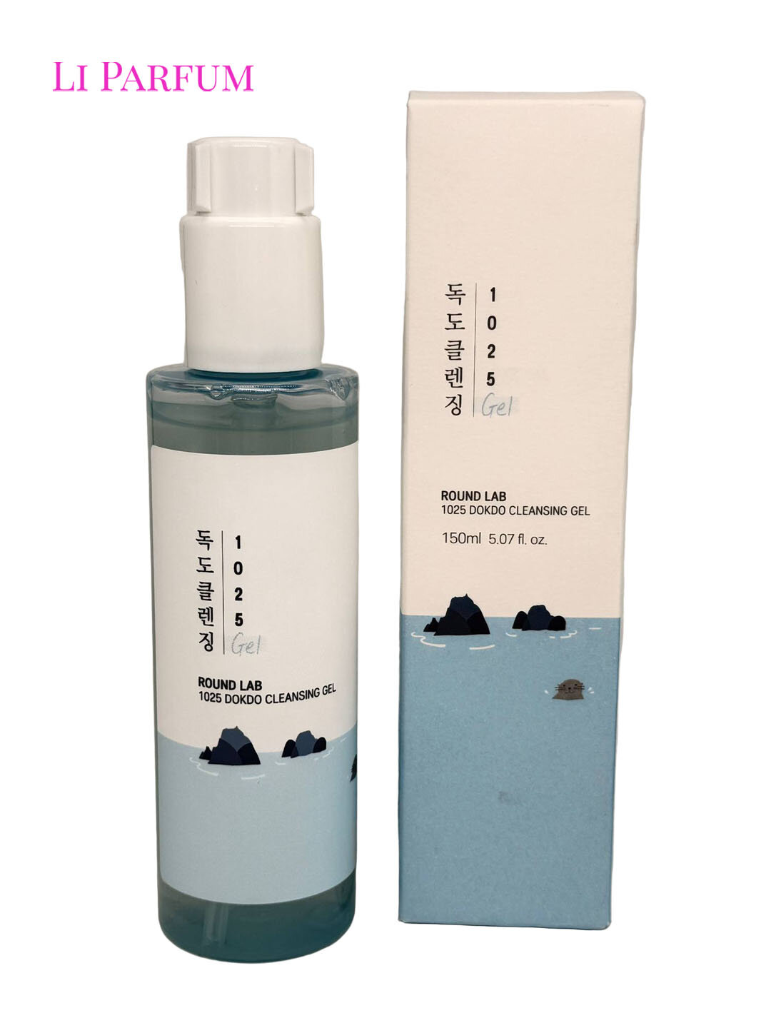 Гель для умывания Round Lab 1025 Dokdo, мягкое очищение без стянутости, low pH, для чувствительной кожи, 150 мл