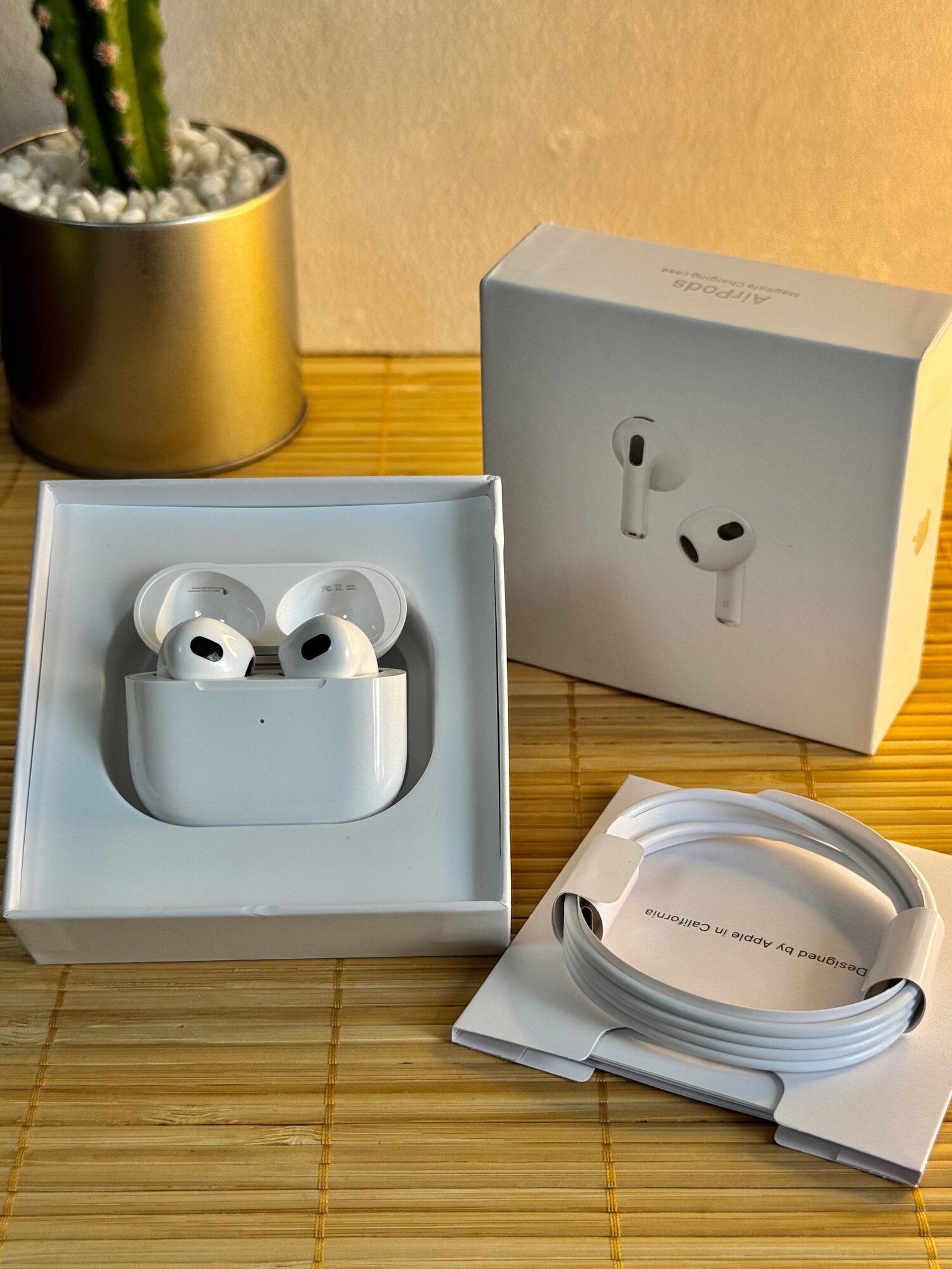AirPods 3, беспроводныеб Наушники , для iPhone и Android, сенсорные, Airpod, Airpods