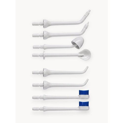 фото Насадки для ирригатора asiacare ultra и optima, белые