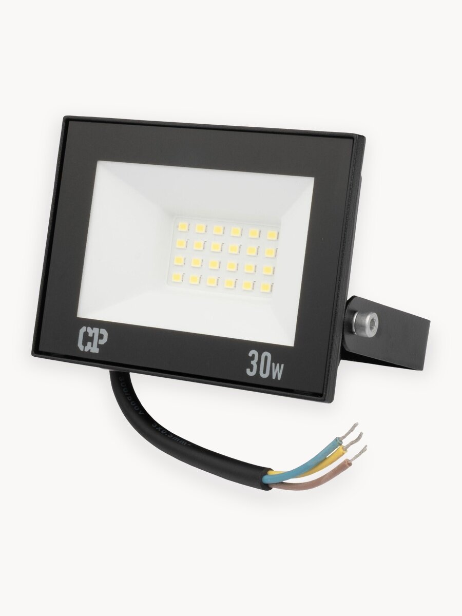 Прожектор СДО MP светодиодный уличный 30 Вт, 6500 К, IP65, белый свет
