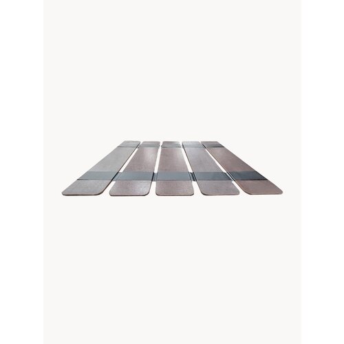 Реечный пол Big Boat, для плоскодонок, жёсткое дно, коричневый, 75x110см