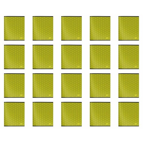 Creativiki Тетрадь в клетку Однотонная с орнаментом, А5, 48 листов, 20 шт