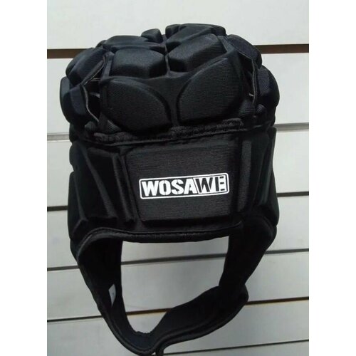 фото Для регби шлем размер xl регбийный с регулировкой размера черный нет бренда