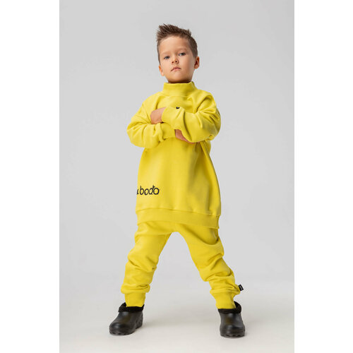 Комплект одежды BODO, размер 116-122, желтый комплект одежды bodo размер 116 122 бирюзовый