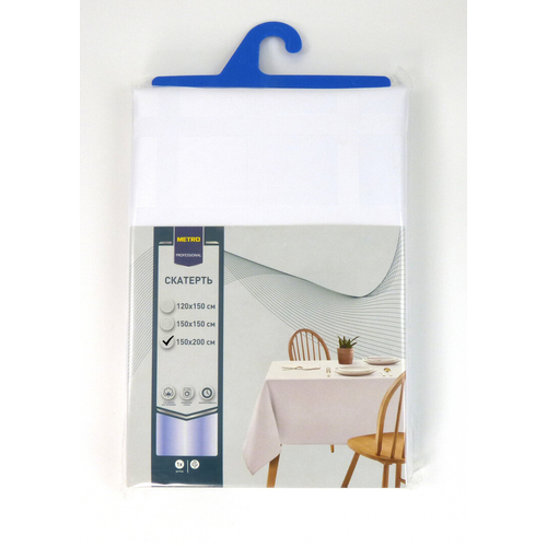 METRO PROFESSIONAL Скатерть профессиональная белая 150 х 200см 1780₽