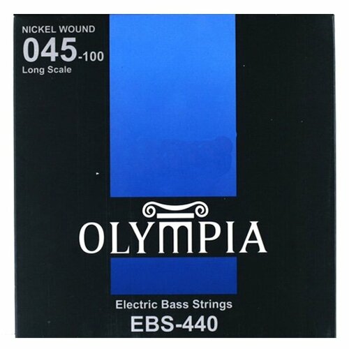 Струны для Бас-гитары 45-100 Olympia EBS440 Nickel Wound