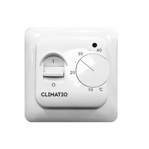 Терморегулятор Climatiq BT механическое управление (белый) 20616 теплый пол climatiq 5 0