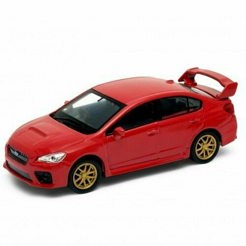 Модель 1:34/39 Subaru WRX STI 43693W hot wheels модель коллекционная subaru wrx sti из серии hw j imports фиолетовый