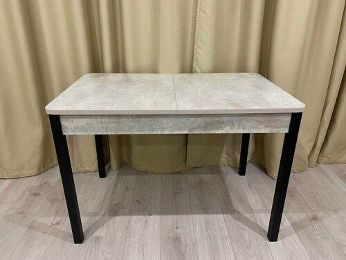 Изображение товара Стол обеденный раздвижной 110 см на 68 (140) см серый