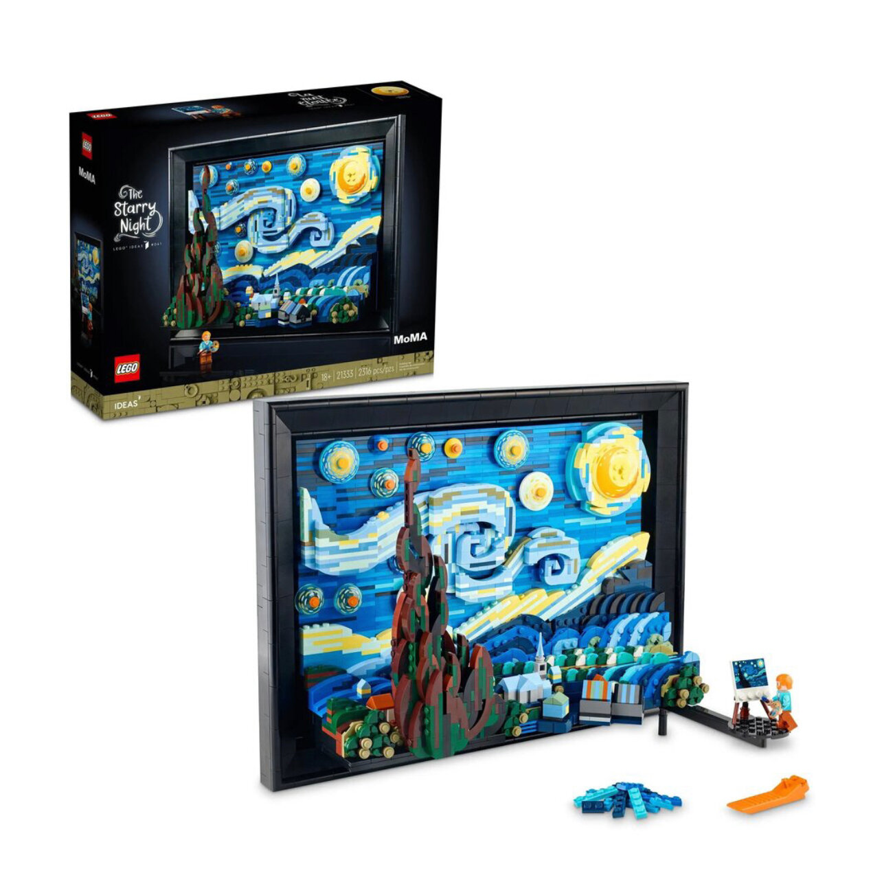 Конструктор LEGO Ideas 21333: Vincent van Gogh - The Starry Night