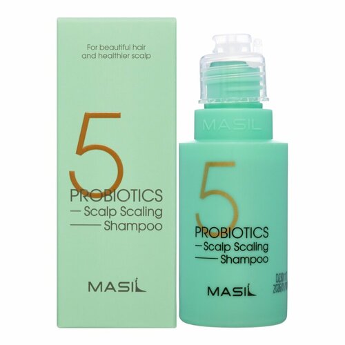 masil шампунь для глубокого очищения кожи головы probiotics scalp scaling shampoo 300 мл masil MASIL 5 PROBIOTICS SCALP SCALING SHAMPOO Шампунь для глубокого очищения кожи головы 50мл