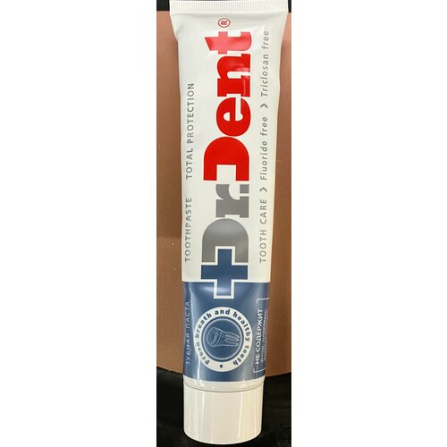 Зубная паста Dr Dent Total Protection 170 гр. 4шт. уход за полостью рта modum паста зубная silver dent комплексная защита