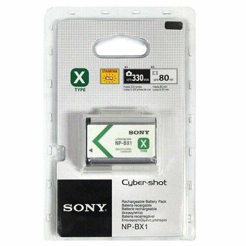 Аккумулятор NP-BX1 для фото-видеокамер Sony аккумулятор np bx1 для sony cyber shot fdr hdr
