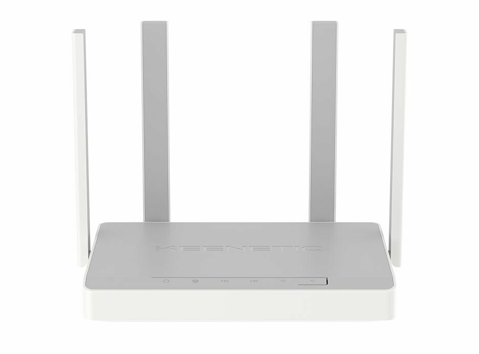Wi-Fi роутер Keenetic Ultra (KN-1811), Wi-Fi AX3200, 2.4/5 ГГц, 802.11ax, 3202 Мбит/с, 4 антенны (внешние), белый — фото 1