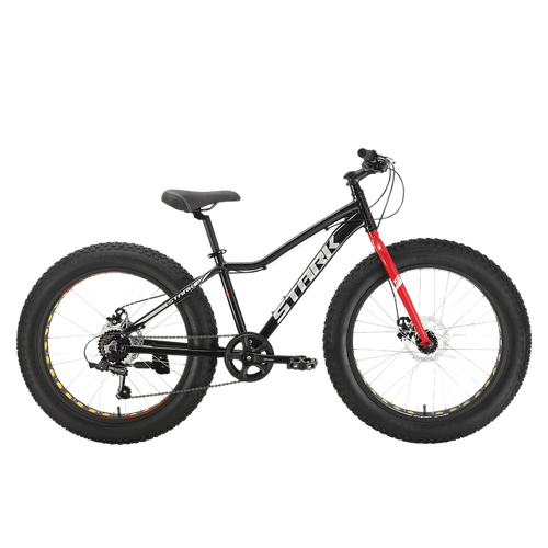 Подростковый фэт-байк STARK Rocket Fat 241 D 2022 черныйкрасный 3673000₽