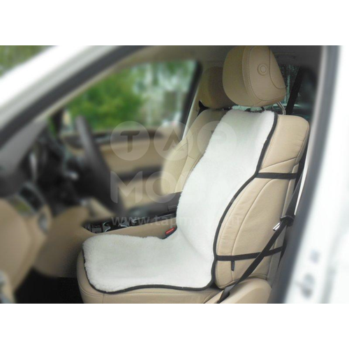 Накидка на сиденье натуральная овечья шерсть Tap Moda 50 х 105 см 1 шт. молочная TAP MODA 249 молочная | цена за 1 шт