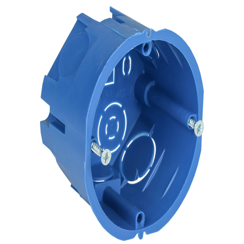 Коробка установочная СЗ для твердых стен D=68х45мм GENERICA | код UKT10-068-045-000-A-N-UO | IEK ( упак.9шт.)