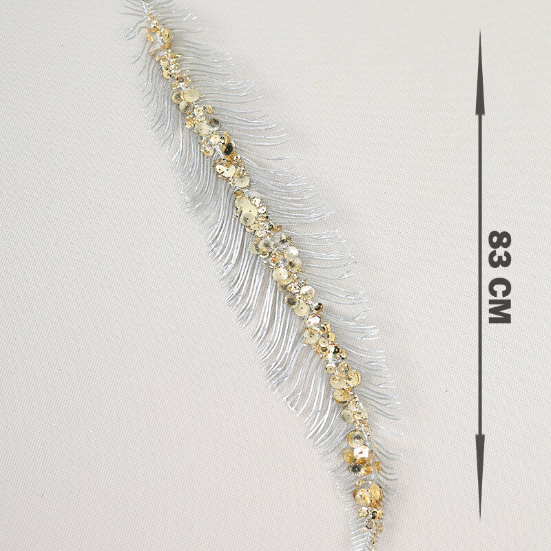 Рождественская декорация (Веточка длина 83 см) серебро