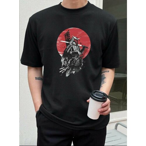 фото Футболка clim, размер 48, черный