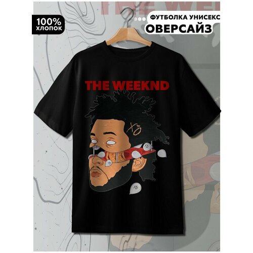 фото Футболка hypnotica, размер l, черный