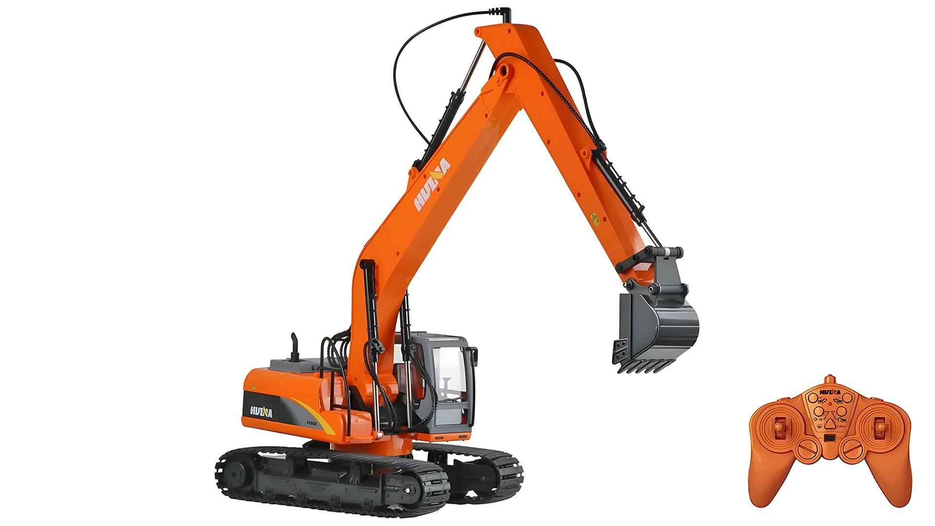Радиоуправляемый экскаватор "HuiNa", 1:14, Ni-Cd аккумулятор, дистанционное управление