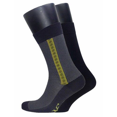 фото Носки , 2 пары, размер 39-46, серый 19v69