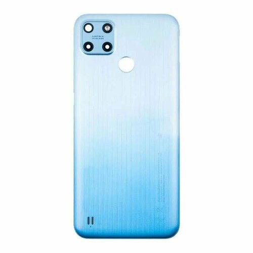 Задняя крышка для Realme C25Y, цвет синий, 1 шт.