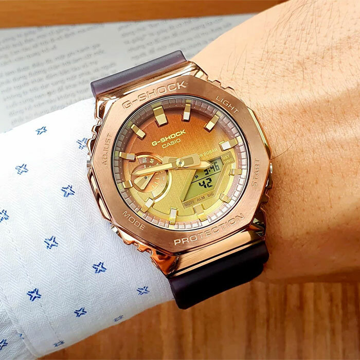 Наручные часы CASIO G-Shock, золотой — фото 1