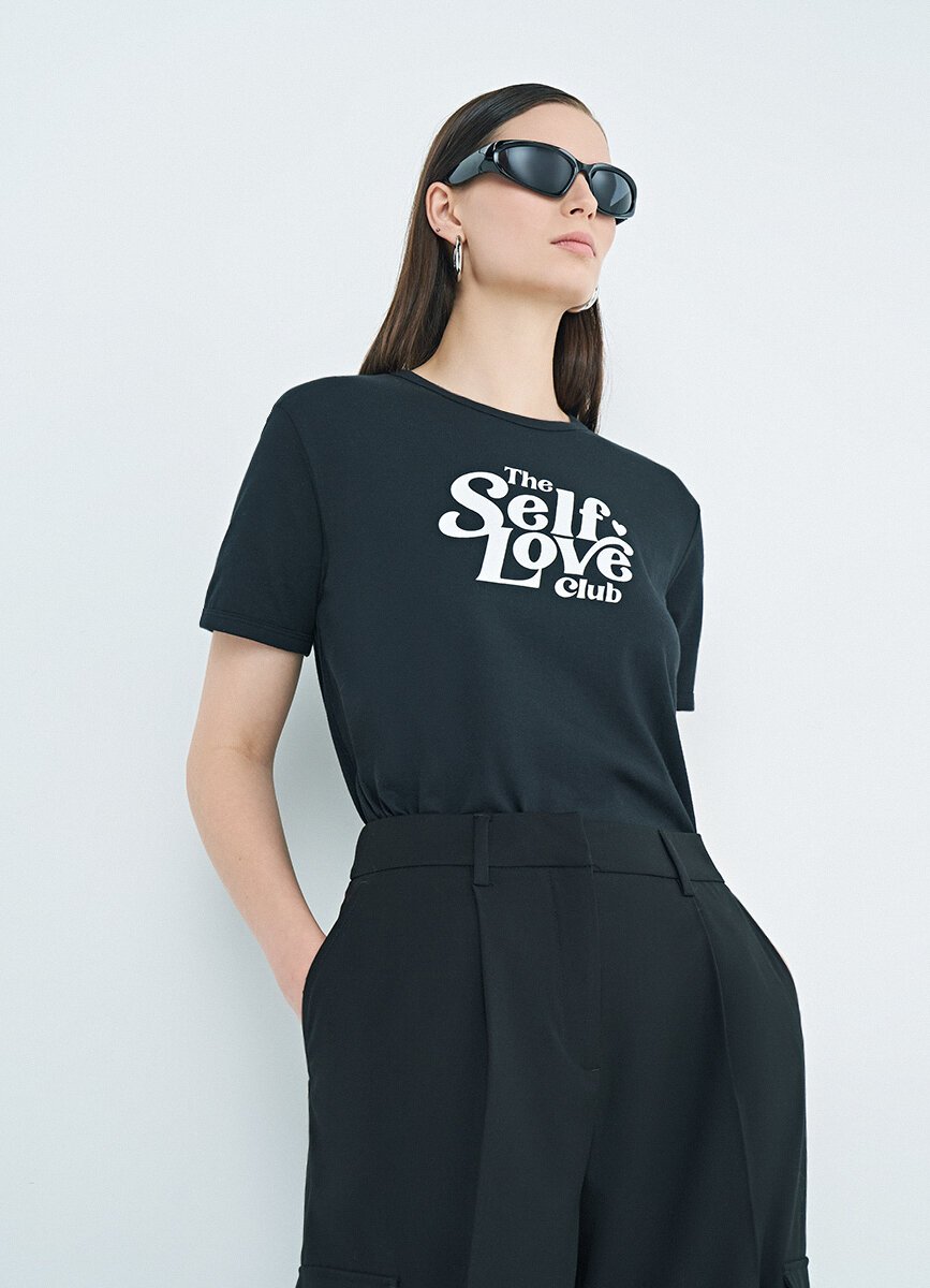 Футболка O'STIN черный 