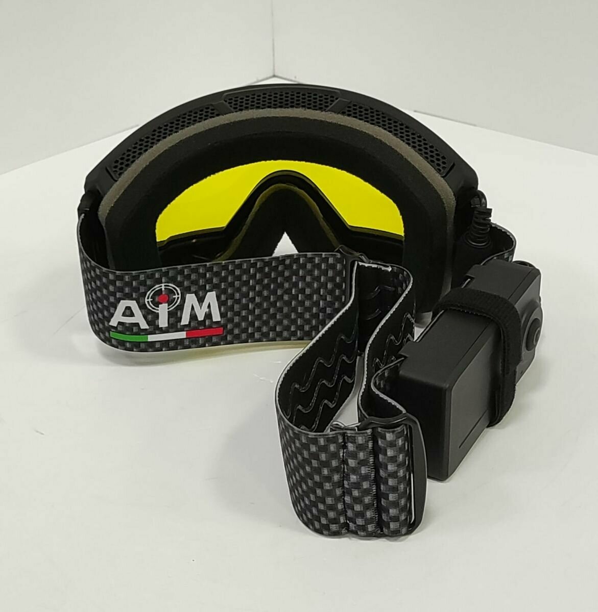 Очки снегоходные с подогревом AiM (PRO) 190-100 Accu Heated Goggles Black Matt