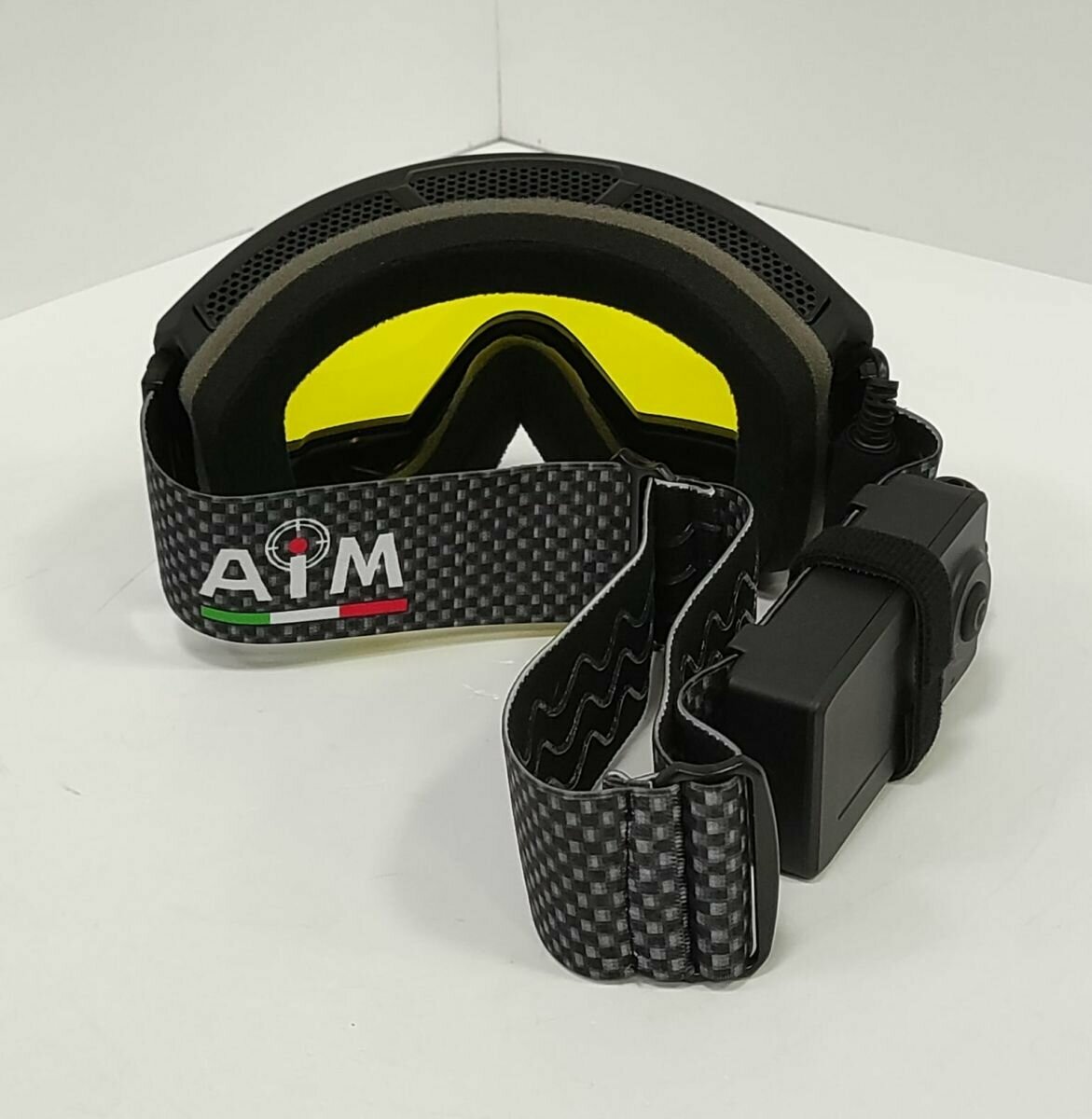 Очки снегоходные с подогревом AiM (PRO) 190-100 Accu Heated Goggles Black Matt — фото 3