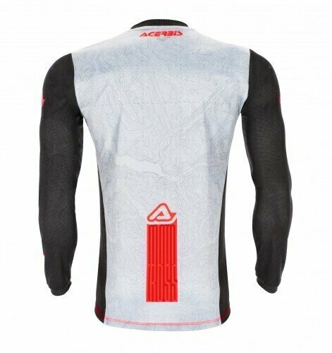 Мотоджерси Acerbis MX J-TRACK ONE White/Grey, XXXL — фото 5