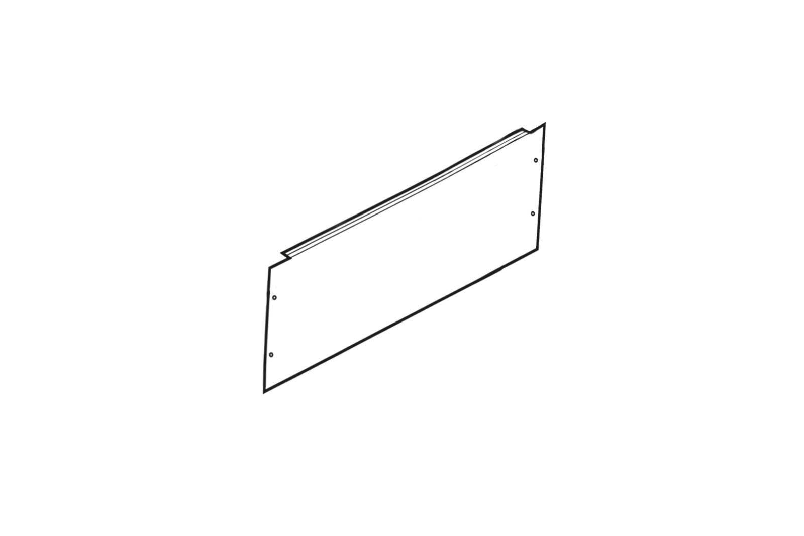 Фальшпанель для ВРУ 300х600 мм глухая TDM ELECTRIC