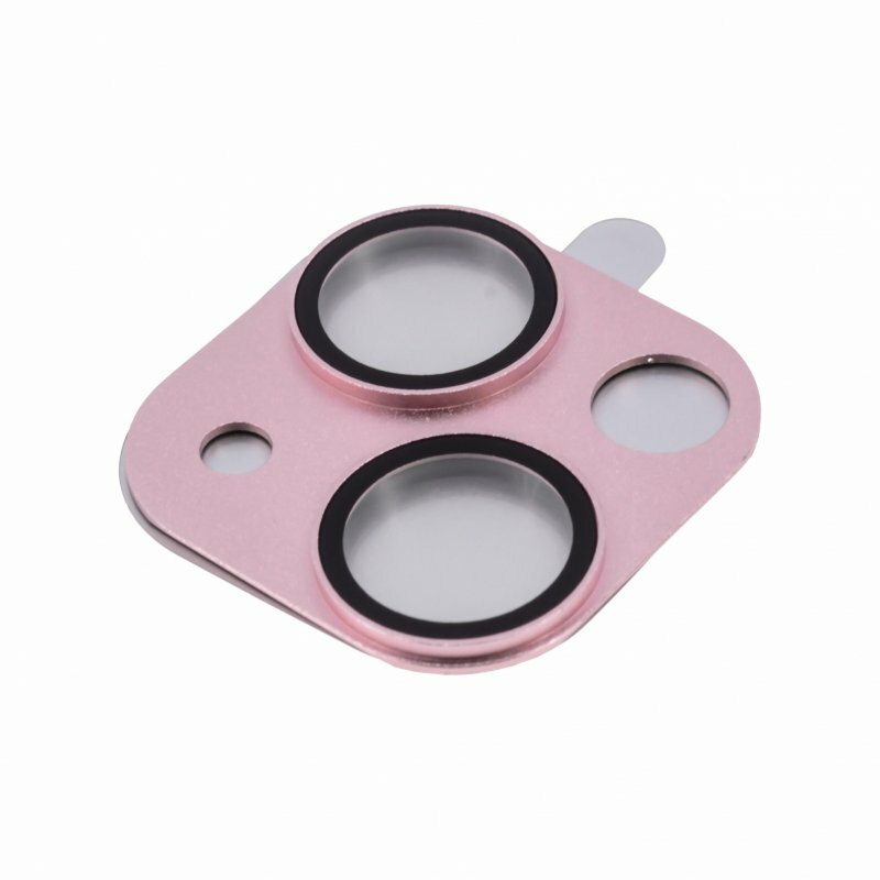 Противоударное стекло Hoco A18 для Apple iPhone 13 mini / iPhone 13 (на заднюю камеру) розовый