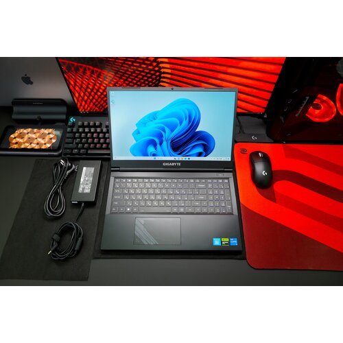 Игровой ноутбук 156 Gigabyte G5 KF Intel Core i5-12500H 16GB DDR4 512GB SSD M2 RTX 4050 6GB 1920x1080 IPS 144Hz Win 11 Pro 8490000₽