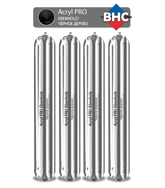 фото Акриловый герметик BHC ACRYL PRO EBENHOLZ 600 ML