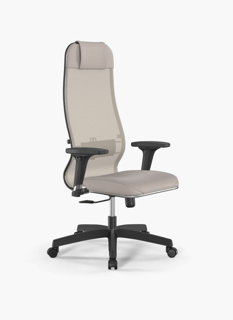 фото Кресло ErgoLife Sit 10 B1-115D - X2+Extra /Um00/Wm12/D02P(M09. B02. G15. W01) (Светло-бежевое)