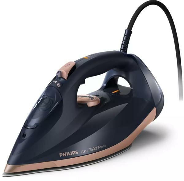 Утюг Philips DST7510/80 3200Вт синий золотистый — купить в интернет ...