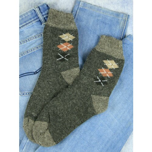 фото Носки , размер 42-44, серый рассказовские носки