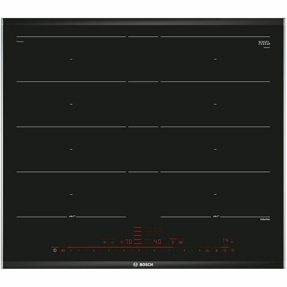 Встраиваемая индукционная панель BOSCH PXX675DC1E Serie 8