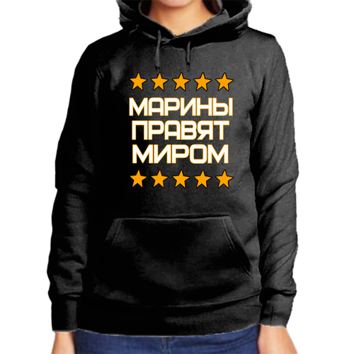 фото Худи, размер xl, черный нет бренда