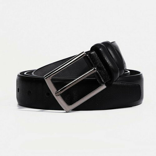 фото Ремень сима-ленд, размер 115, черный сима-лэнд