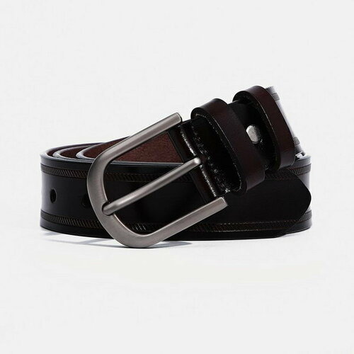 фото Ремень сима-ленд, размер 115, коричневый сима-лэнд