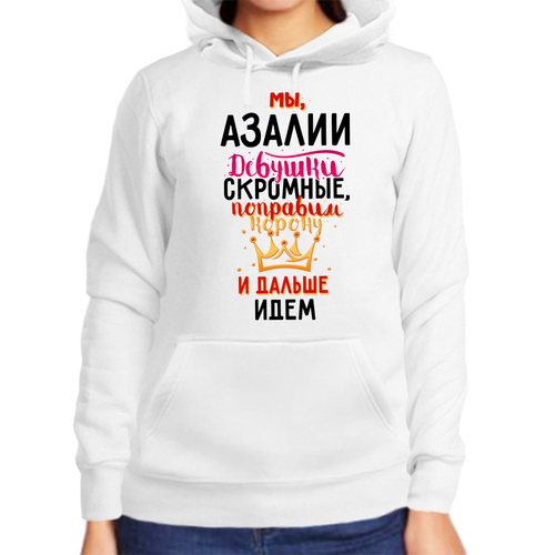 фото Худи, размер l, белый нет бренда