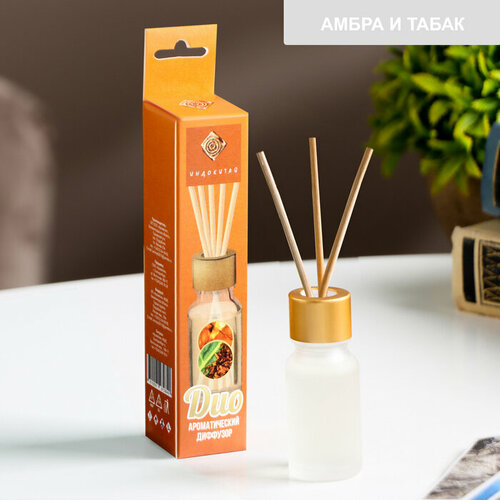 SUI Duo10 Аромадиффузор 10мл Амбра и табак 413₽