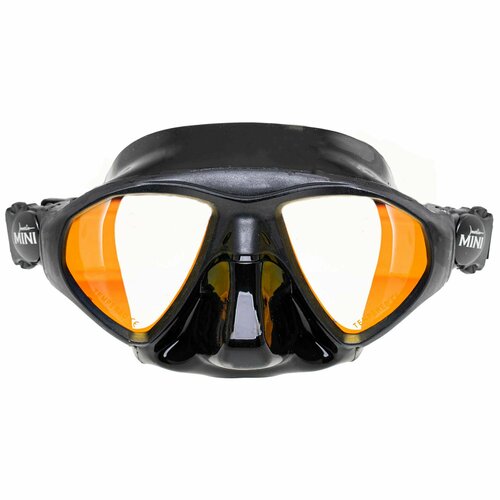 фото Маска marlin mini black + yellow lens