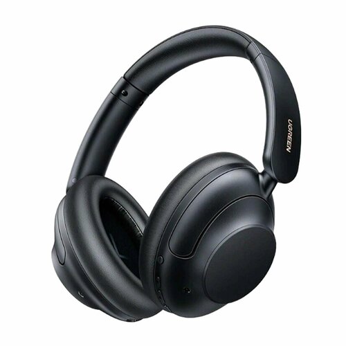 Наушники накладные беспроводные UGREEN HP202 25255 HiTune Max 5 Hybrid Active Noise-Cancelling Headphones Цвет черный 659000₽